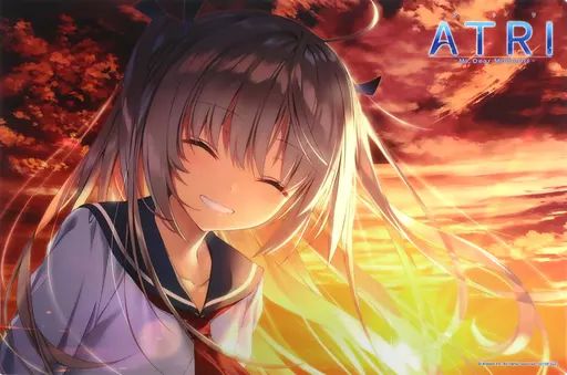 ポスター B3クリアポスター ゆさのイラスト CD ATRI -My Dear Moments Original Soundtrack アマゾン