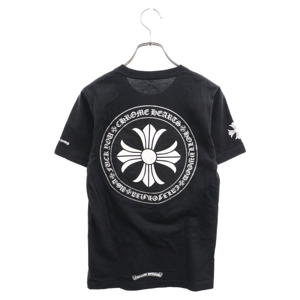 CHROME HEARTS (クロムハーツ) CH PLUS S/S TEE CHプラス バックプリント 半袖Tシャツ ブラック - メルカリ