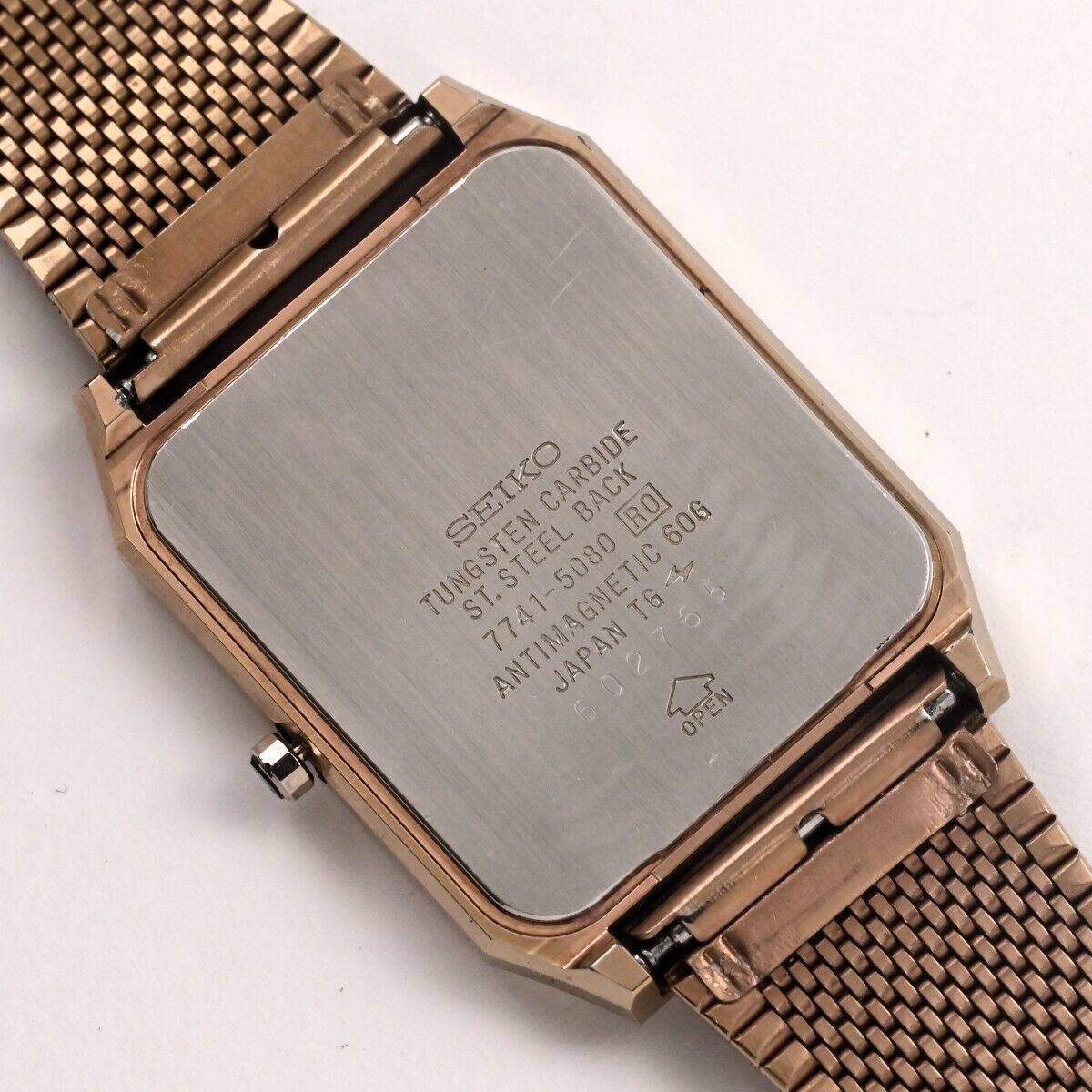 SEIKO【セイコー DOLCE】ドルチェ 超硬 タングステン 7741 5080