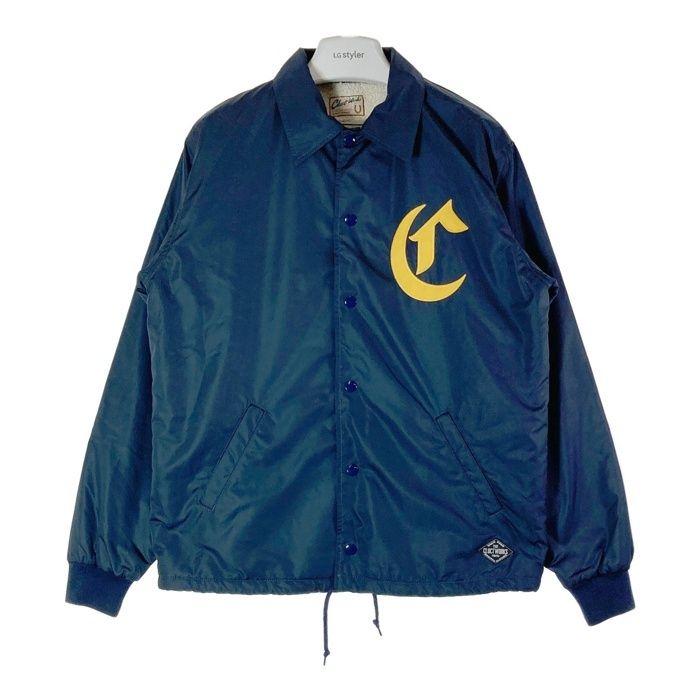 CLUCT WORKS クラクトワークス 裏ボア コーチジャケット ネイビー size-※サイズタグ・品質タグなし・袖シミあり