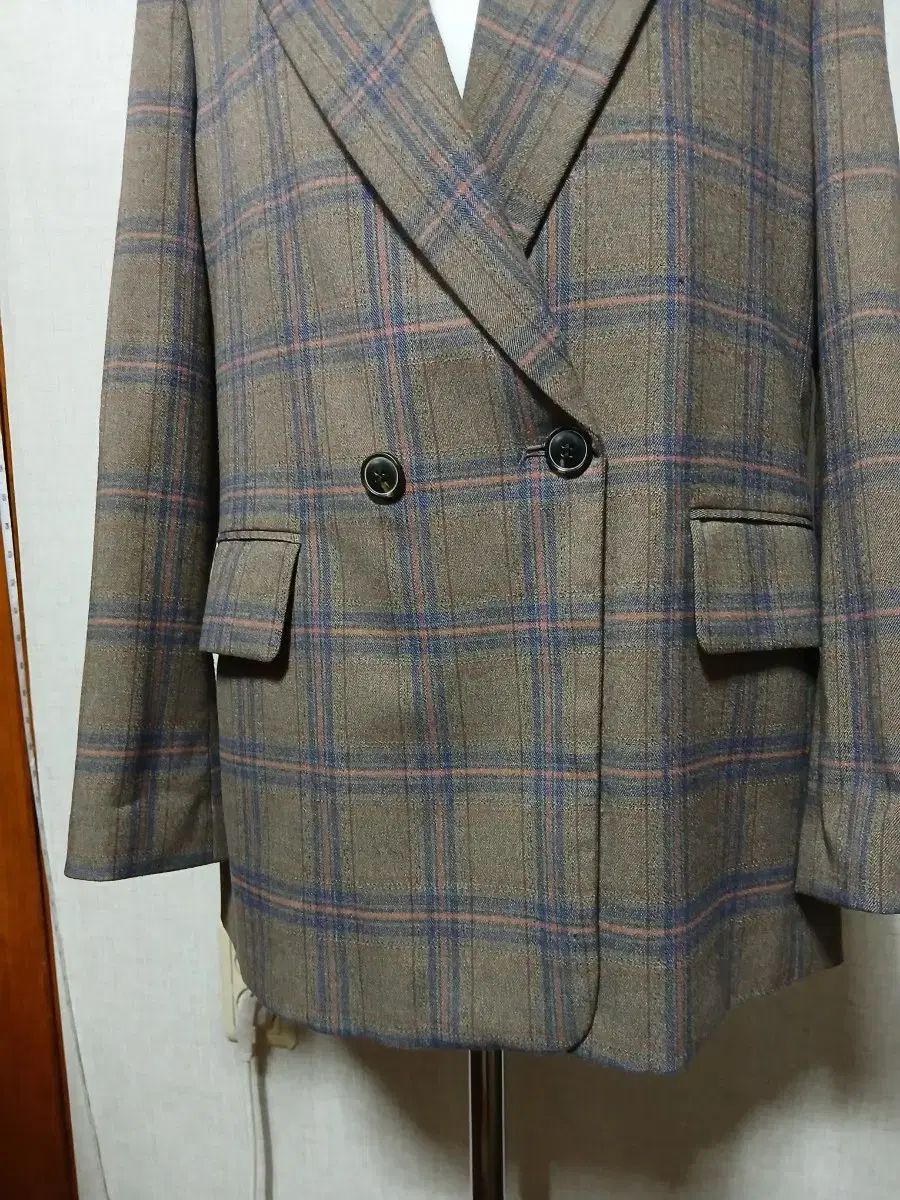 チェック ジャケット