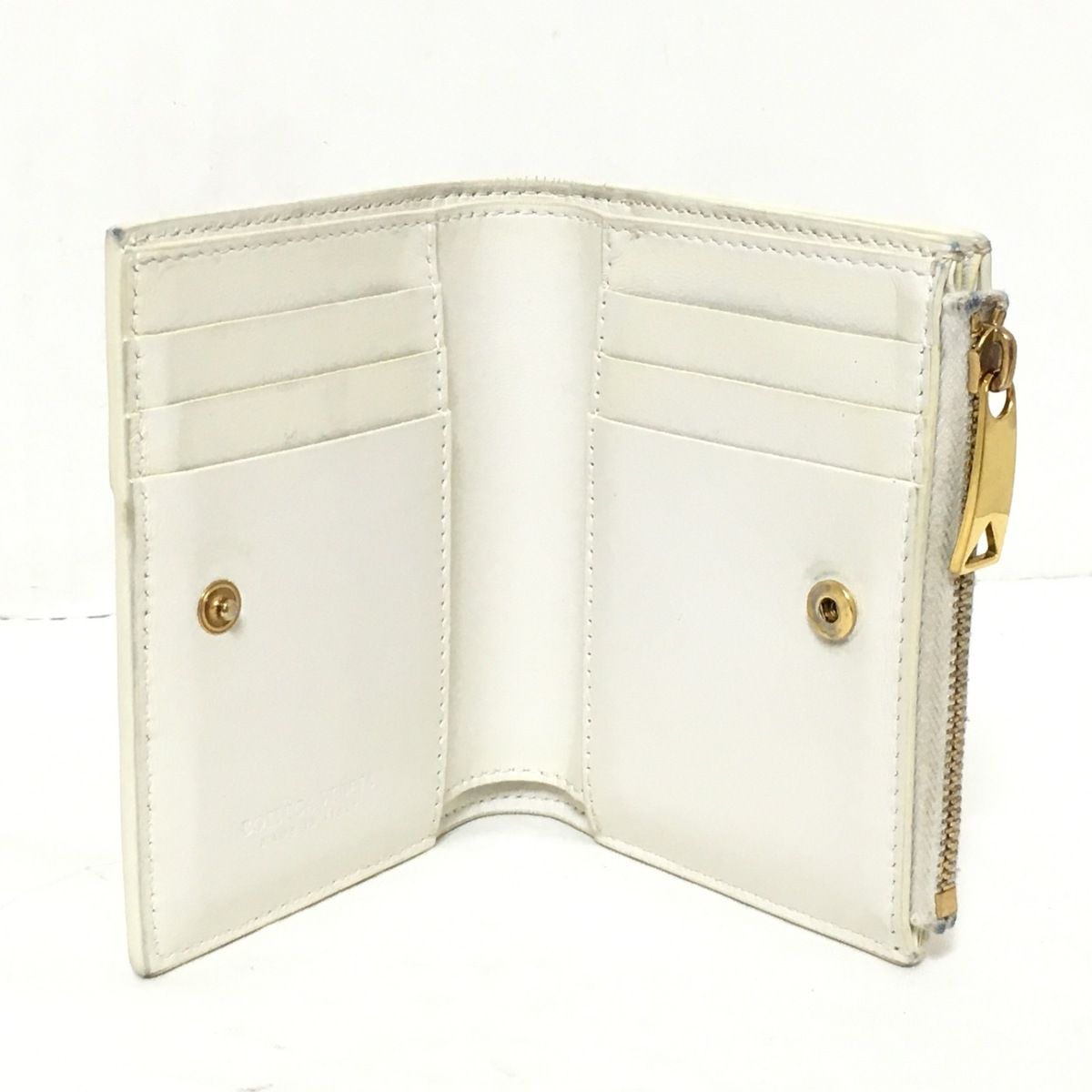 本物 美品✨ボッテガ ヴェネタ 折り財布 二つ折り財布 パイソン レザー