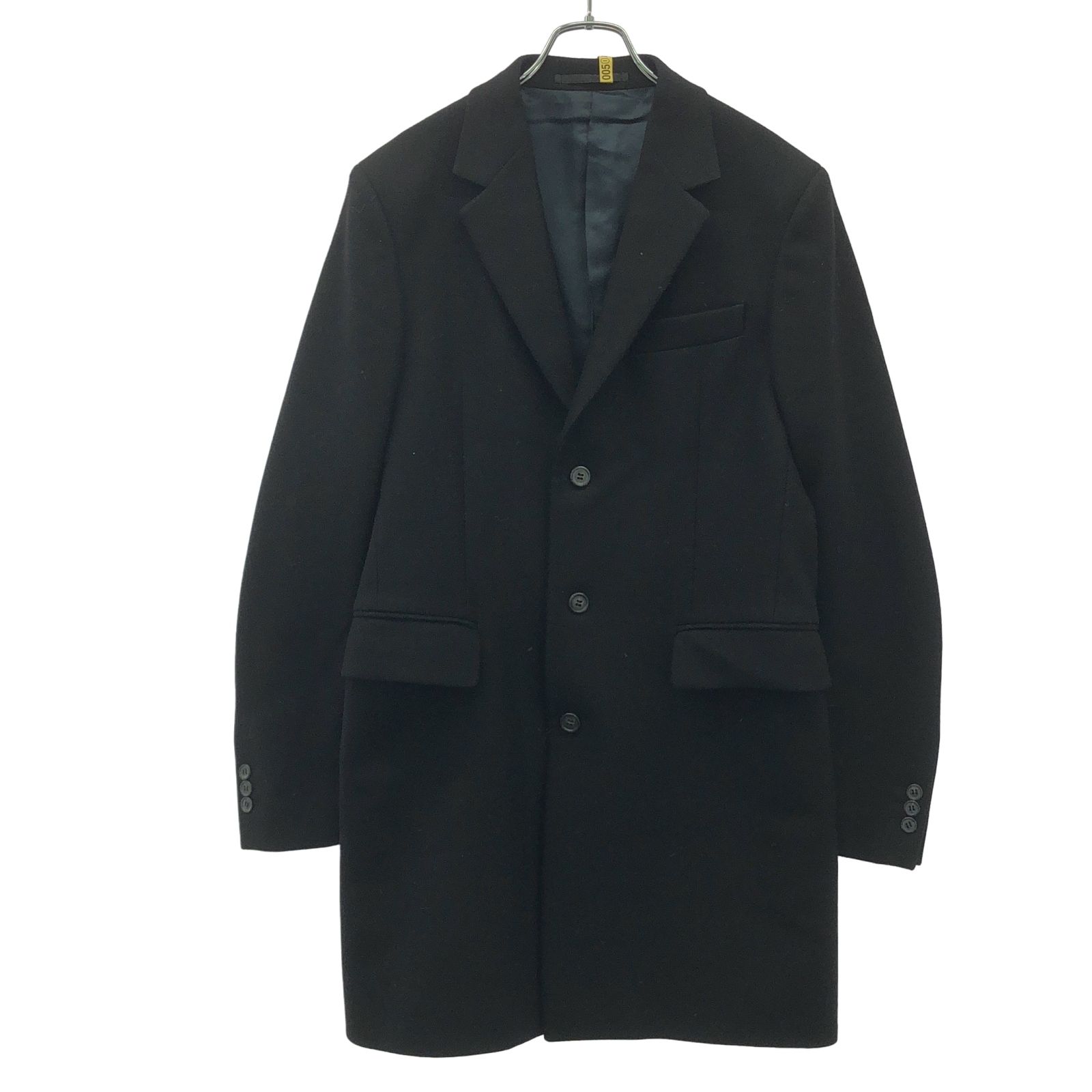 美品 PRADA プラダ コート カシゴラ混 レディース 黒
