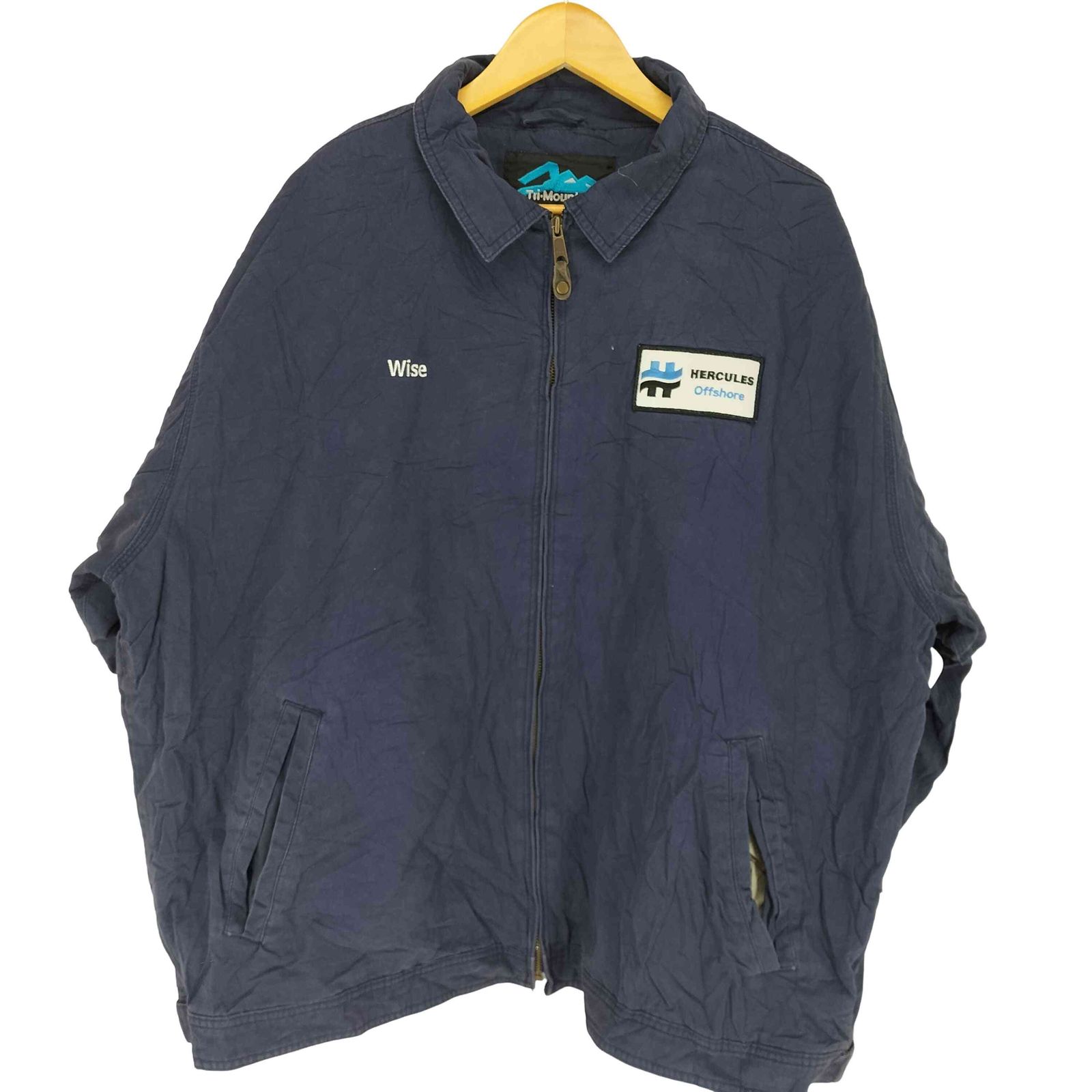 トライマウンテン TRI-MOUNTAIN 企業ロゴデザインジップジャケット メンズ JPN：XXL 