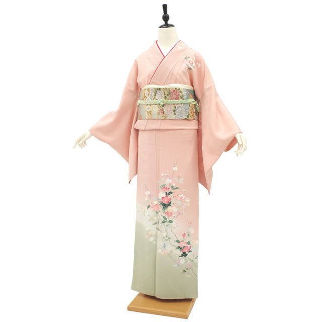 正絹手描き訪問着★極上★出品時より大幅にお値下げ★ 新品未使用品【京友禅競技会大会受賞柄】正絹 袷 訪問着s758