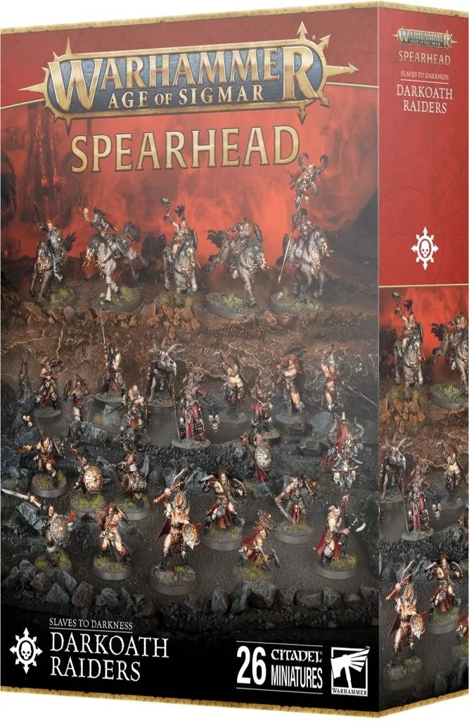 ミニチュアゲーム スピアヘッド スレイヴ トゥ ダークネス 邪誓の略奪団 ウォーハンマー エイジ オヴ シグマー Spearhead S|t|darkness Darkoath Raiders 70-836
