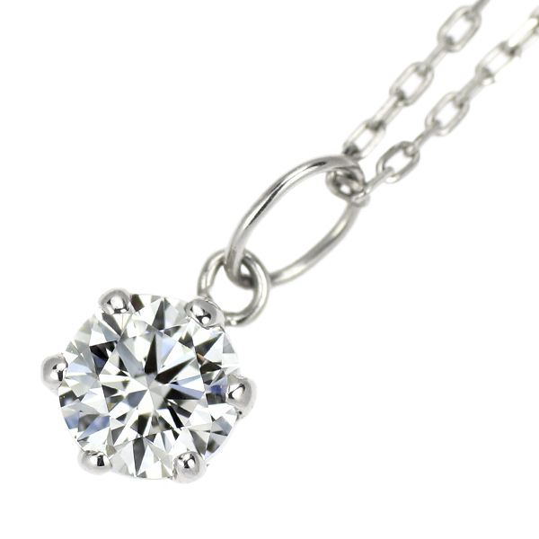 Pt900/ Pt850 最高級 ダイヤモンド ペンダントネックレス 0.22ct