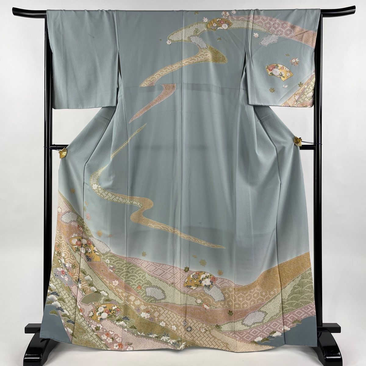 有名ブランド 訪問着 - 方法ファッション 買う 安く 身丈167cm 袷 M 裄丈65cm 着物・浴衣