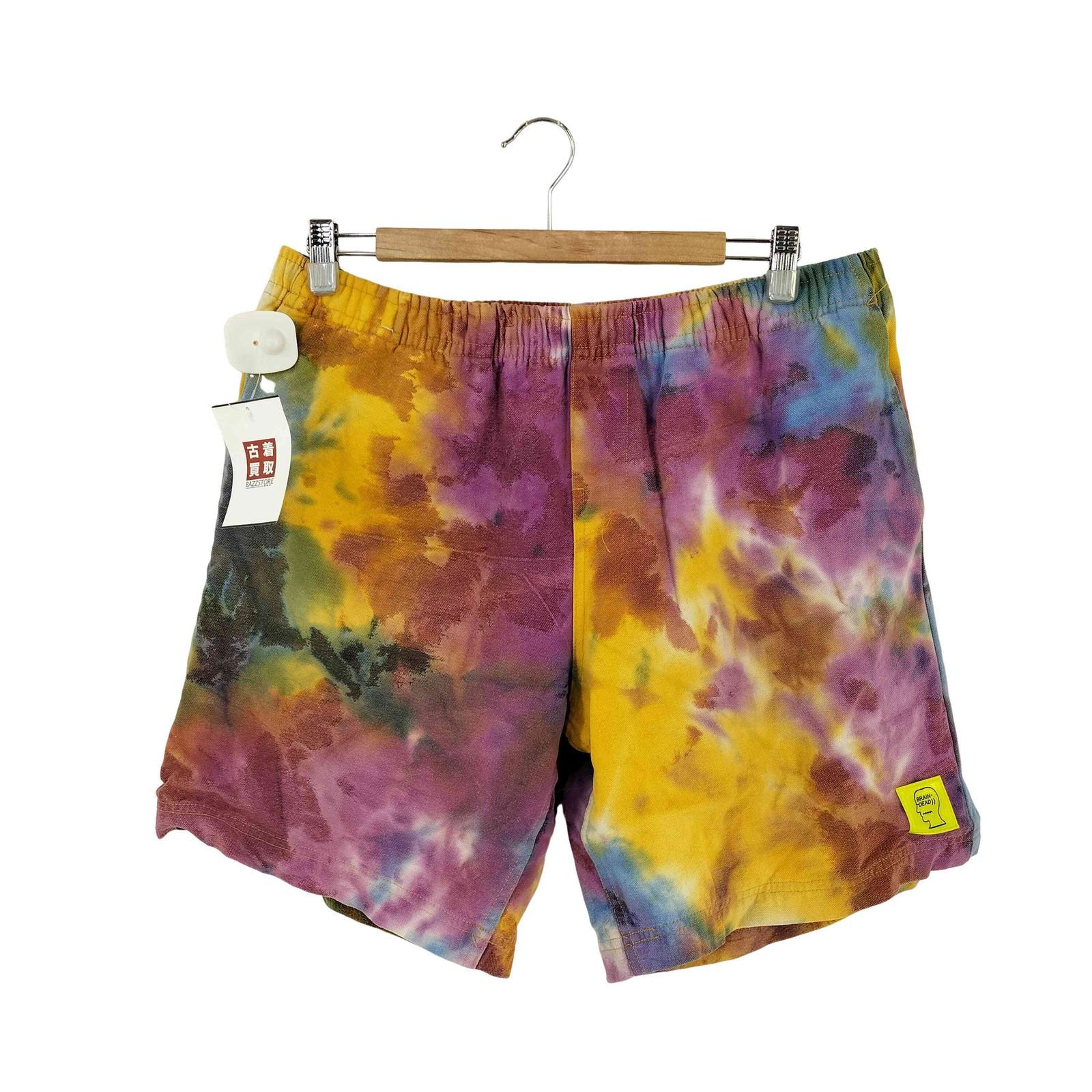 ブレインデッド BRAIN DEAD Reflective Logo Head PVC Shorts メンズ JPN：L 