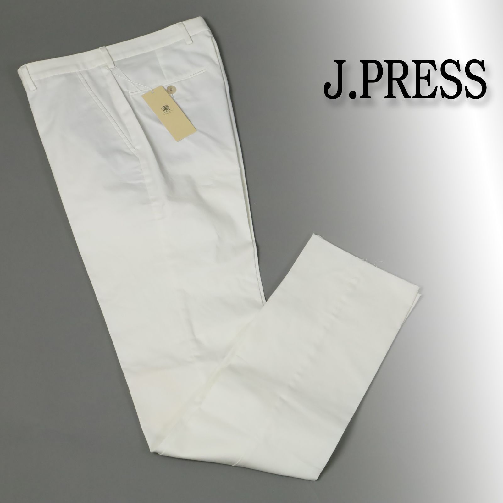 ジェイプレス ストレッチ トリコチン ステムテーパード パンツ J.PRESS ストレッチ カジュアル パンツ チノパン 78 -949