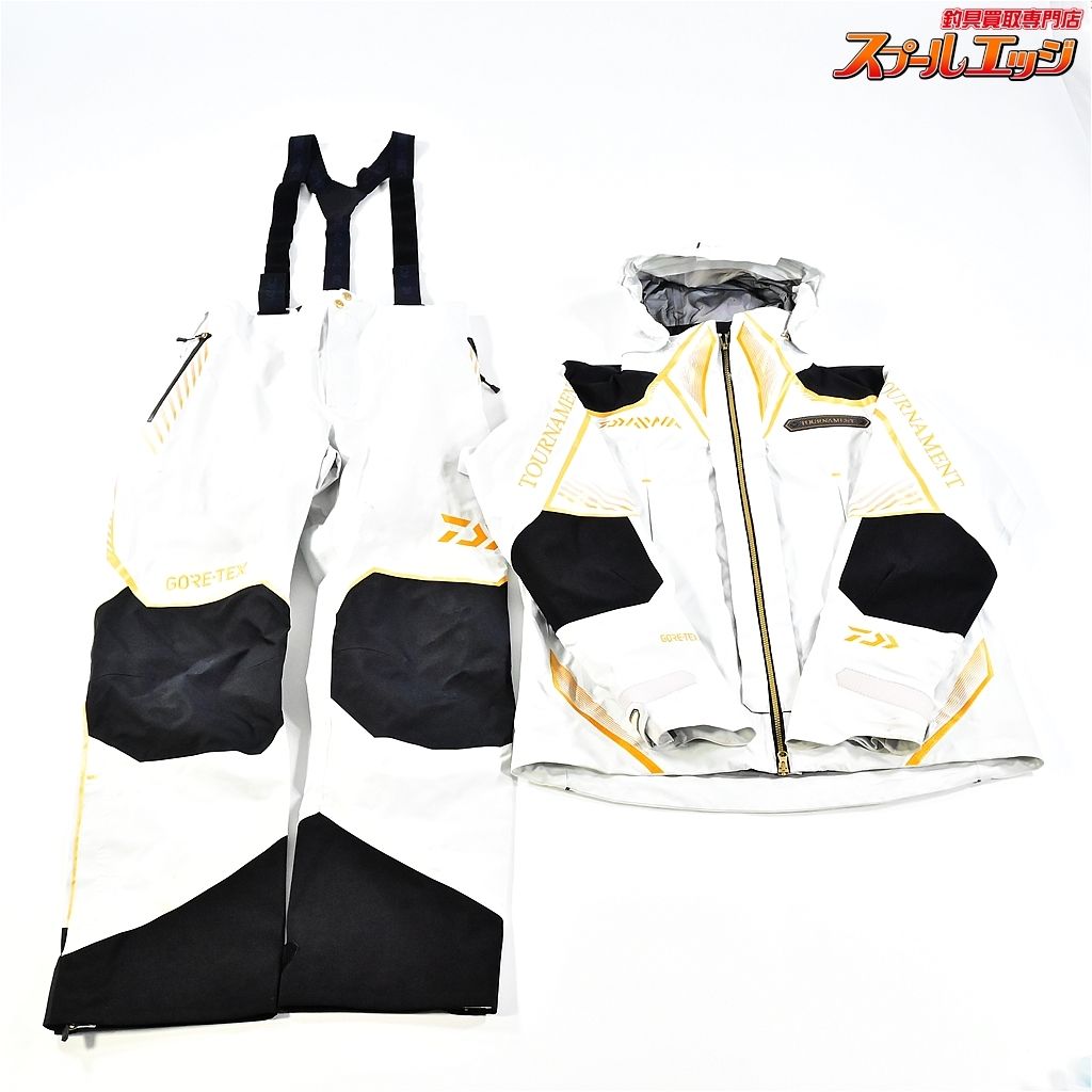 ダイワ トーナメント ゴアテックス プロダクトレインスーツ DR-1009T サイズアジアXL ライトグレー GORE-TEX K_100 e06090
