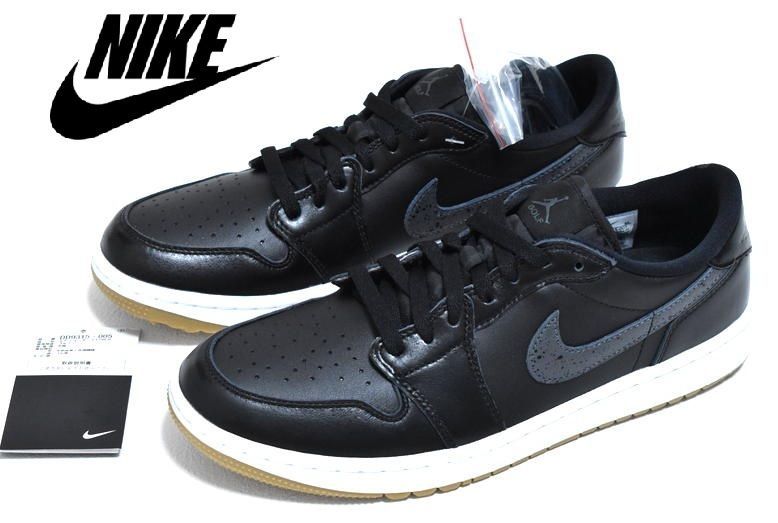 新品 NIKE AIR JORDAN 1 LOW GOLF【BLACK GUM】27cm DD9315-005 エアジョーダン ゴルフ