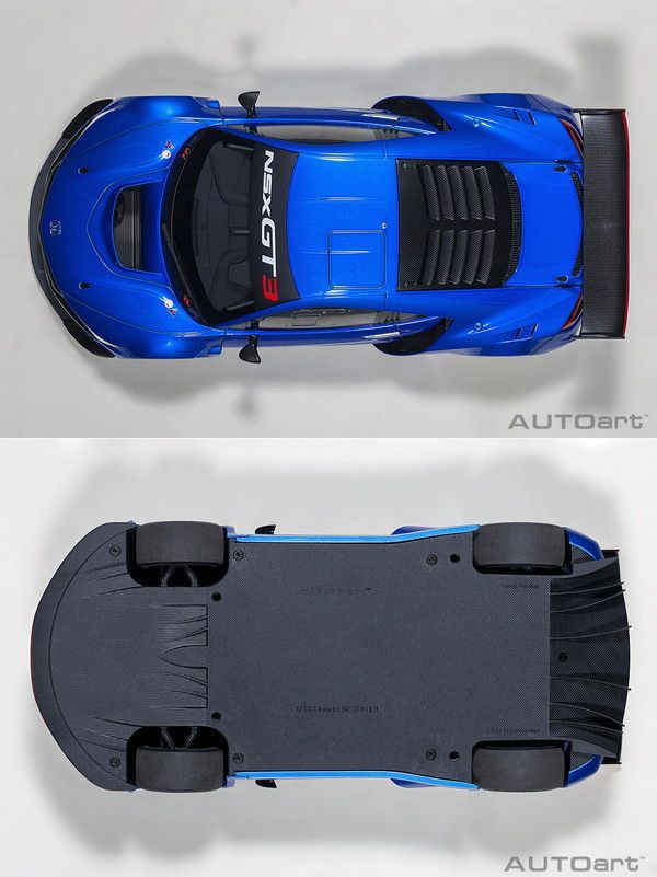 1/18 ホンダ NSX GT3 2018(ハイパー・ブルー) 完成品 ミニカー(81896) AUTOart(オートアート) Amazon.co.jp: AUTOart 1/18 ホンダ NSX GT3 2018 ハイパー
