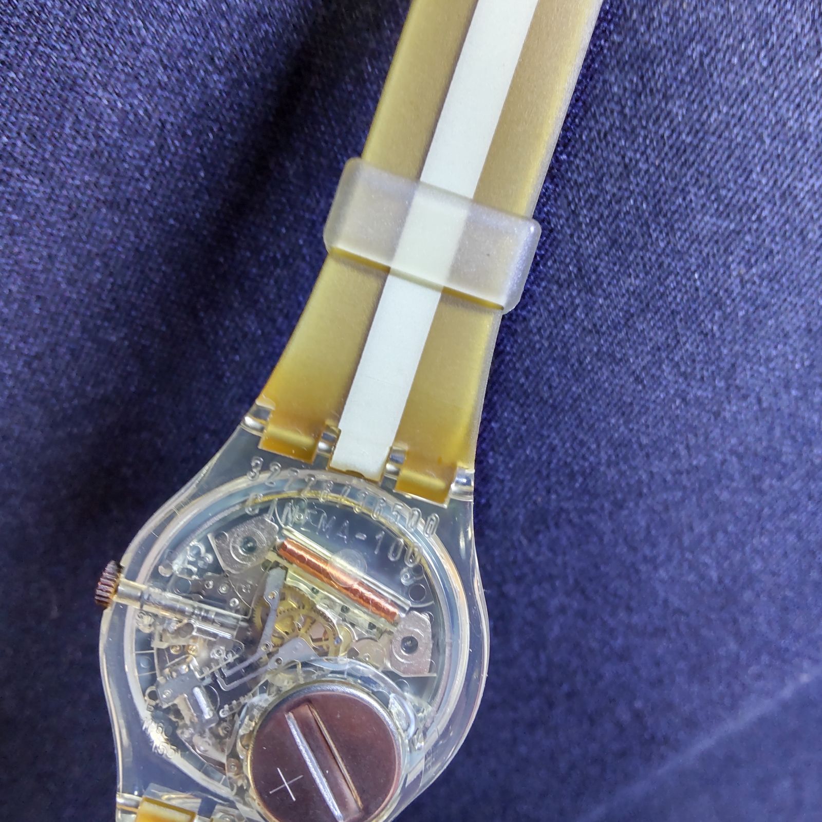 未使用 SWATCH スウォッチ 黒澤明 コラボ 映画史 EIGA‐SHI 100