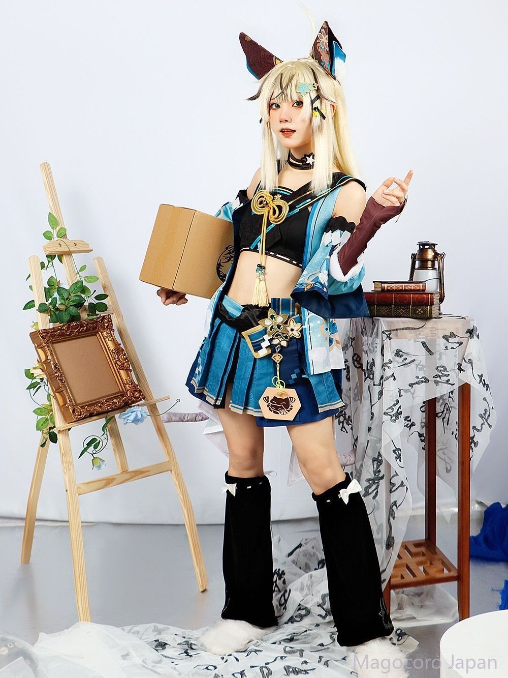 cosplay服原神女性用草属性アーチャー綺良良ゲームセットコスチュームアニメ