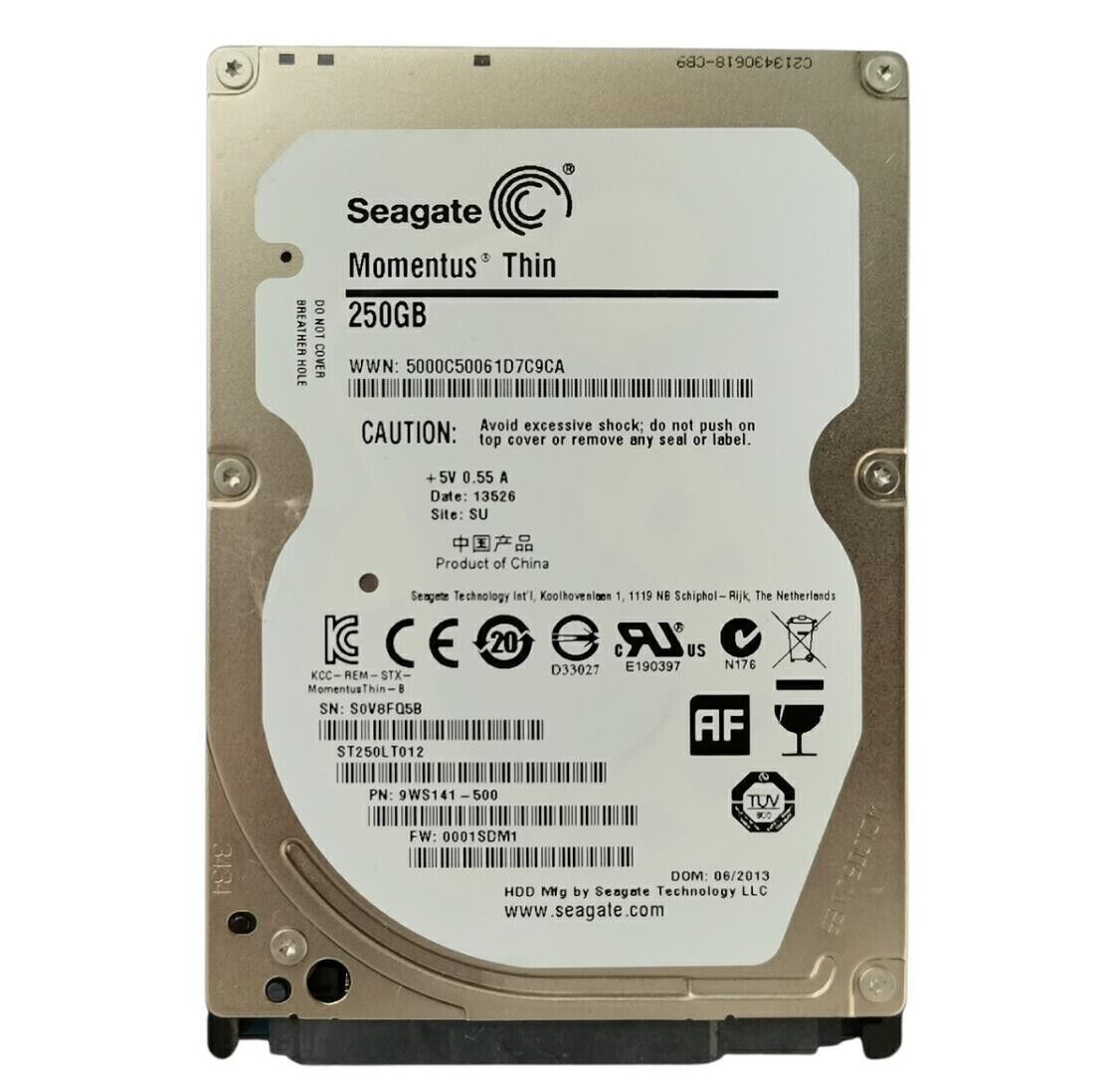 Seagate Moment Thin 250GB ST250LT012 5400RPM SATA 2.5