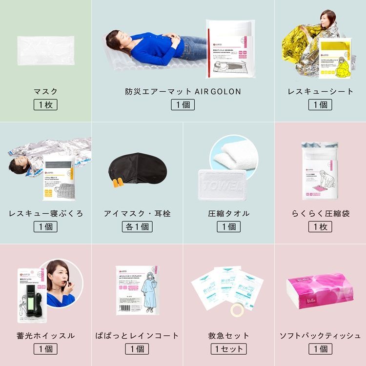 ものすごい防災セット
