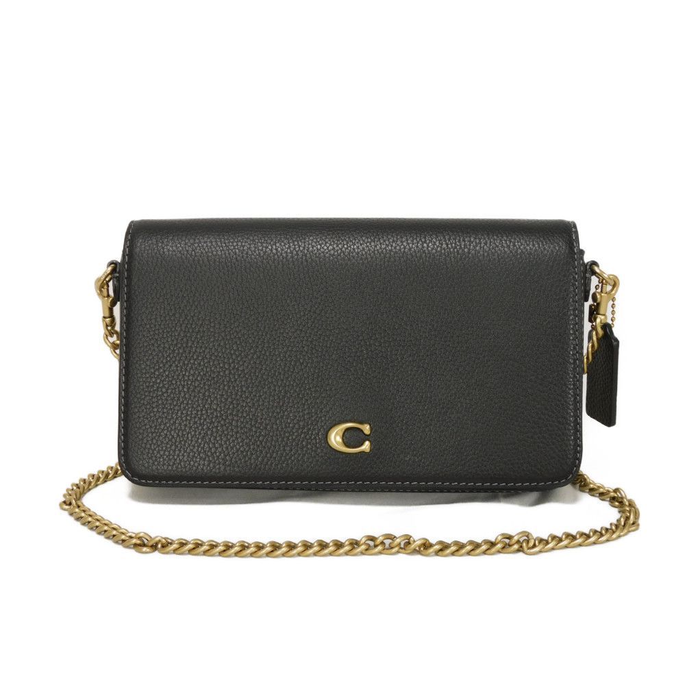 COACH 　Cロゴ　クロスボディバック　ブラック COACH コーチ ミラ クロスボディ バッグ 現行 Cマーク Cロゴ
