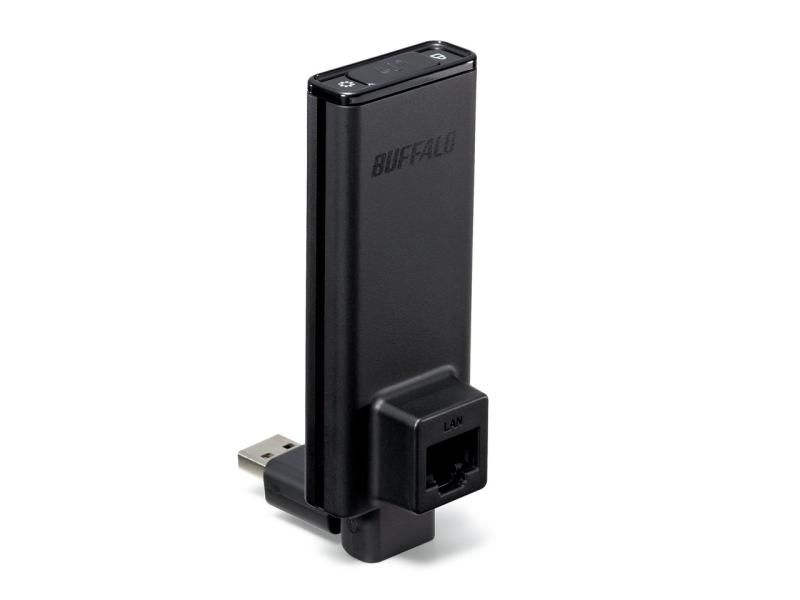 BUFFALO テレビ レコーダー用 ワイヤレスユニット 300Mbps WLI-UTX-AG300