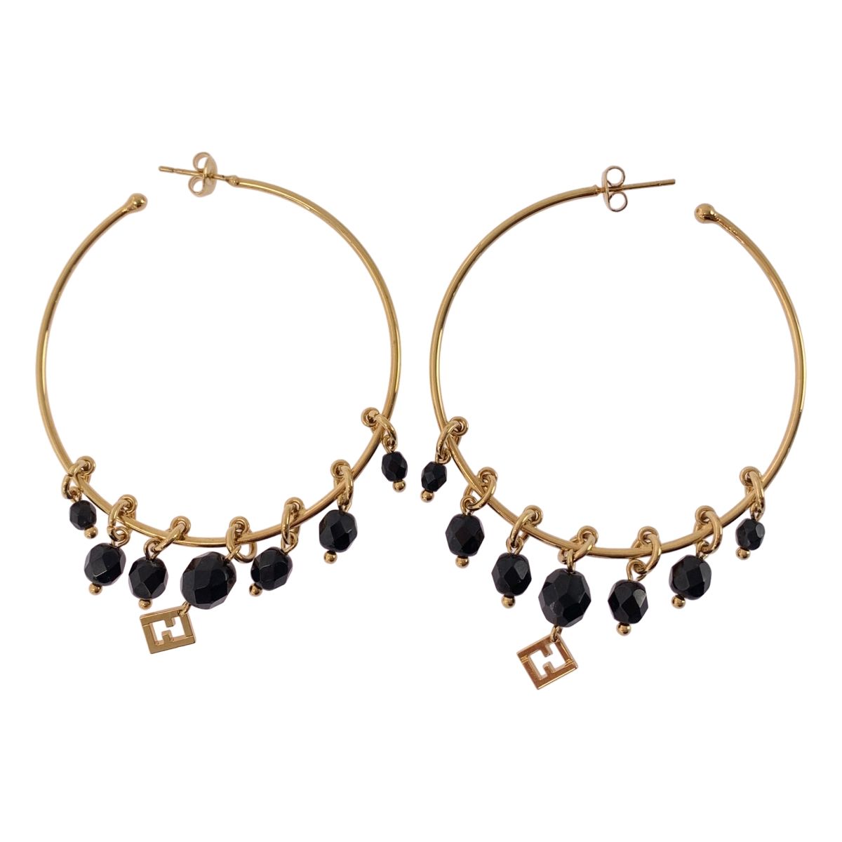 美品】 FENDI / フェンディ | 2セット ペア ズッカ ロゴチャーム 装飾 