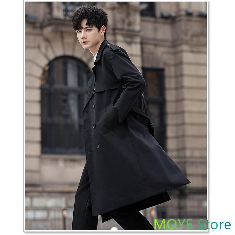 トレンチコート メンズ チェスターコート ステンカラー ビジネス