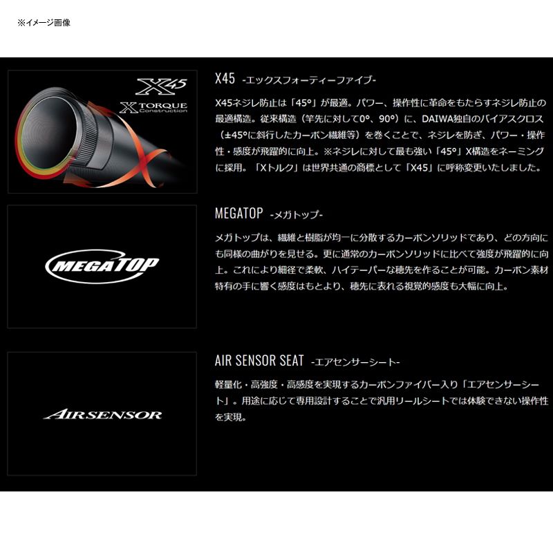 ダイワ(DAIWA) 月下美人 MX AJING・N 510UL-S・N ブラック-