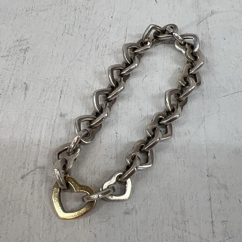 Tiffany&Co. ハートリンクブレスレット 925/750  バングル Tiffany&Co. ハートリンクブレスレット 925/750 バングル