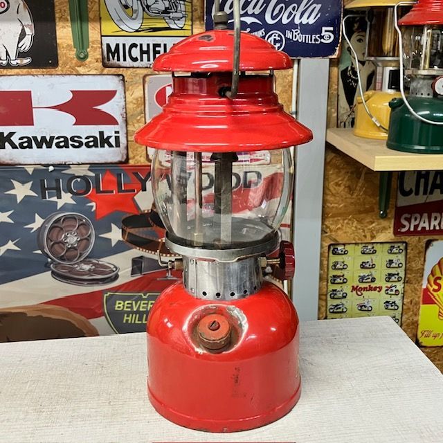 1955年9月 コールマン 200A ランタン（イエローボーダー）t13 1955年9月 コールマン 200A ランタン（イエローボーダー）t13