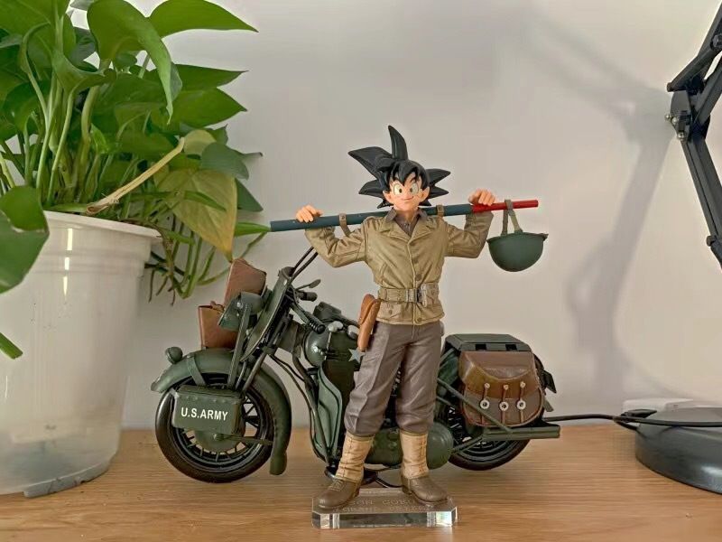 【レア】BWFC アーミー悟空 ハーレーダビットソン　フィギュア　ドラゴンボール レア】BWFC アーミー悟空 ハーレーダビットソン フィギュア