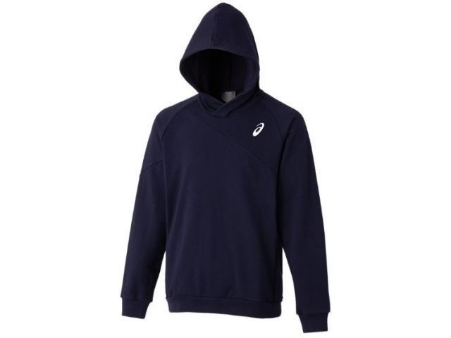 asics アシックス FILED PARKA ネイビー S 2121A243 400 | スポーツ 運動 衣類 服 ウエア ウェア 男性 紳士服 メンズ 野球 ベースボール トップス 長袖 ロングスリーブ パーカー スウェット チーム対応 