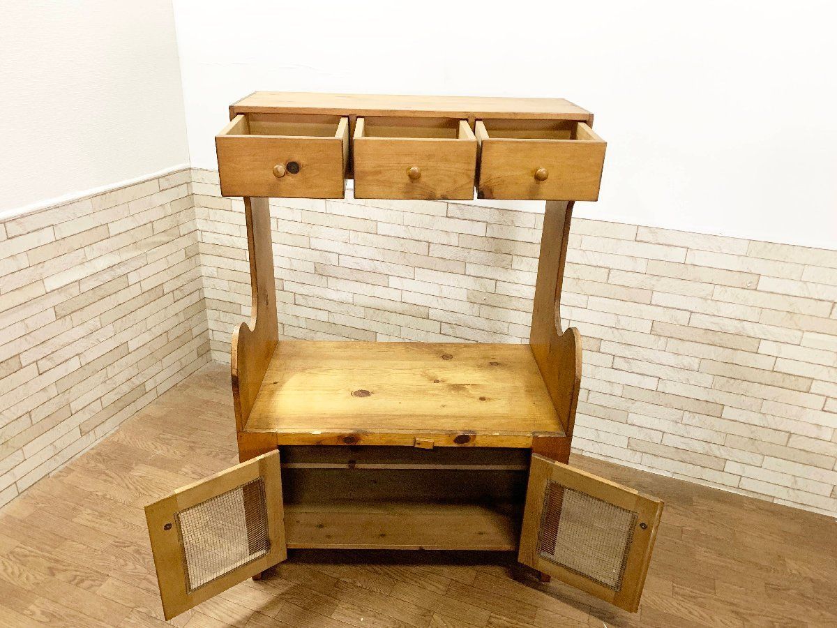 アンファン テレビボード キャビネット カントリー家具 引き出し