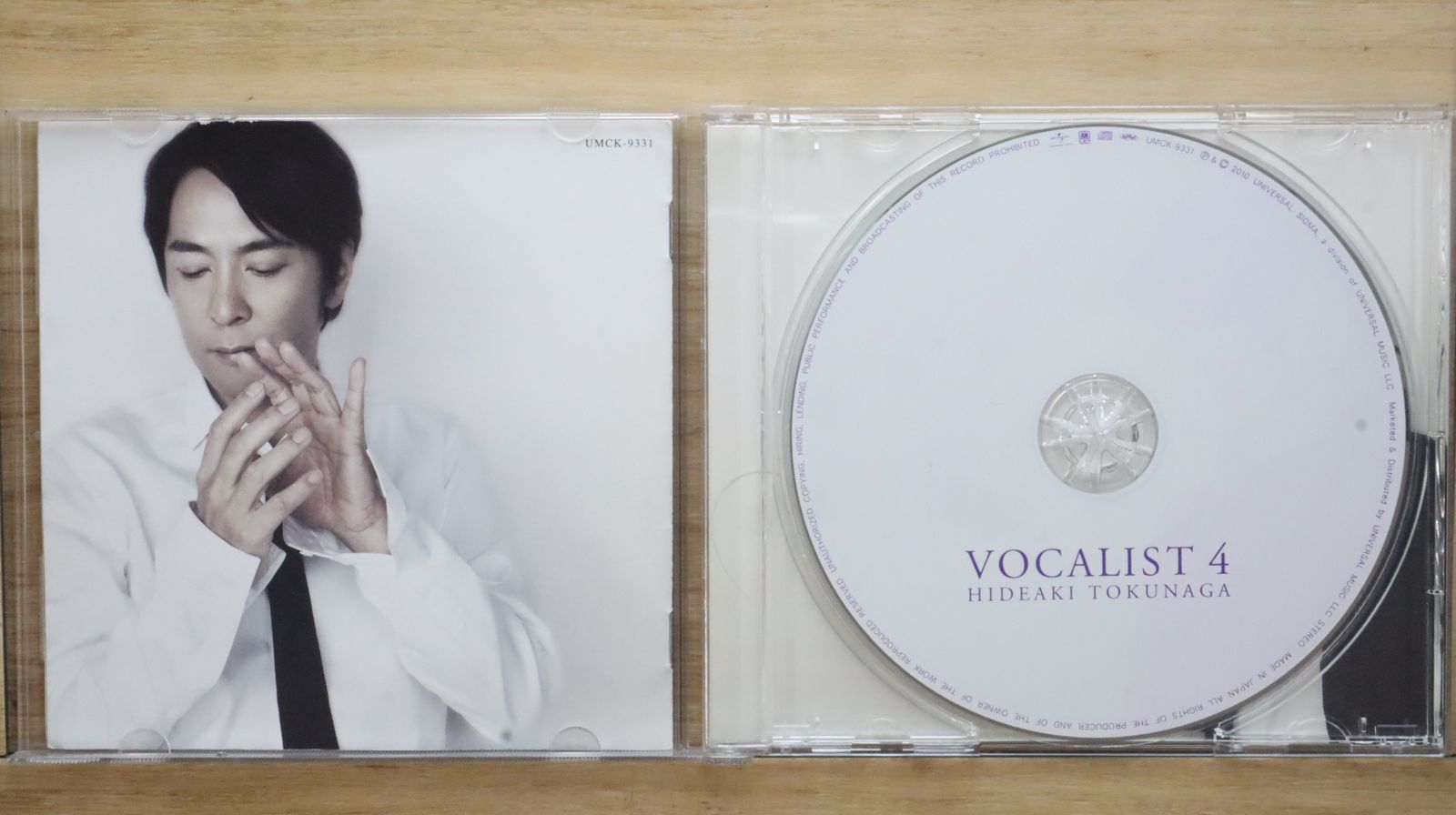 国内盤CD☆徳永英明/Hideaki Tokunaga□ VOCALIST4(初回限定盤B
