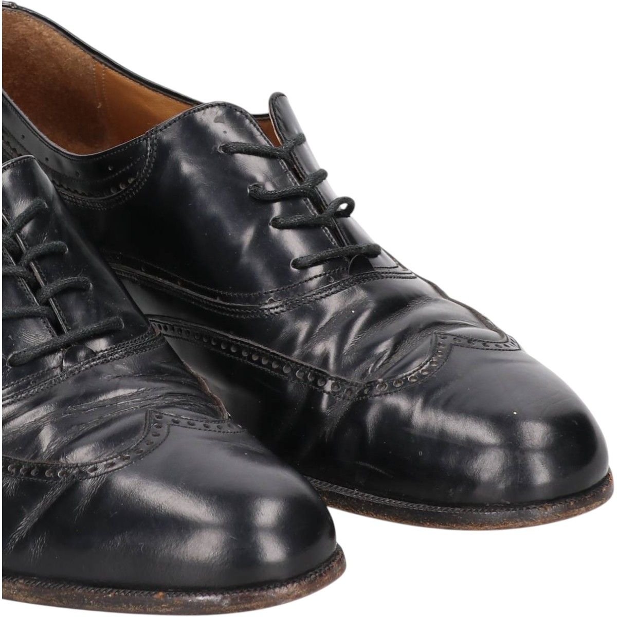 古着 バリー Bally ウイングチップシューズ イタリア製 10 M メンズ28.5 cm相当 saa 014341