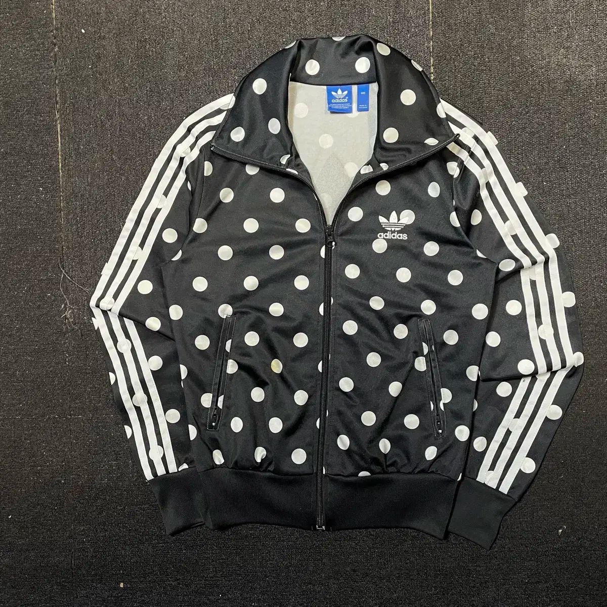 adidas ドット柄 ジップアップジャージ adidas - アディダス adidas