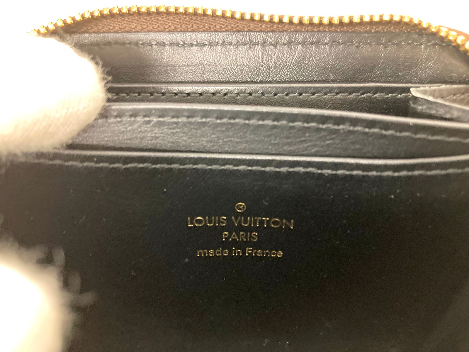 LOUIS VUITTON (ルイヴィトン) ダミエ トランクタイム ジッピー