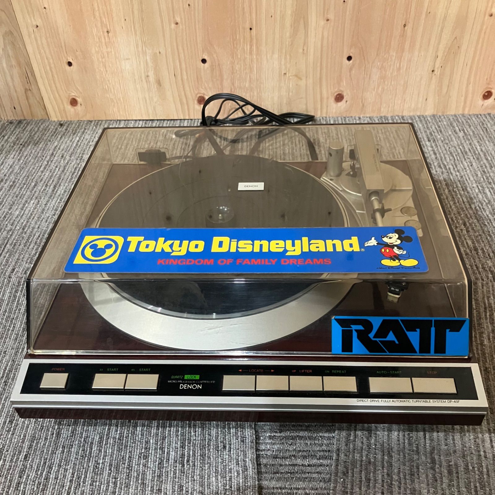 SGM DENON デノン DP-45F レコードプレイヤー ターンテーブル