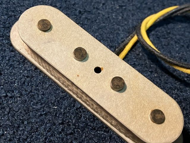 HOWL GUITARS Original Pickup '68-'69 Telecaster Bass Gray Bobbin ”Aged” ハウルギターズ  手巻き ピックアップ [Heavy Formvar] - メルカリ