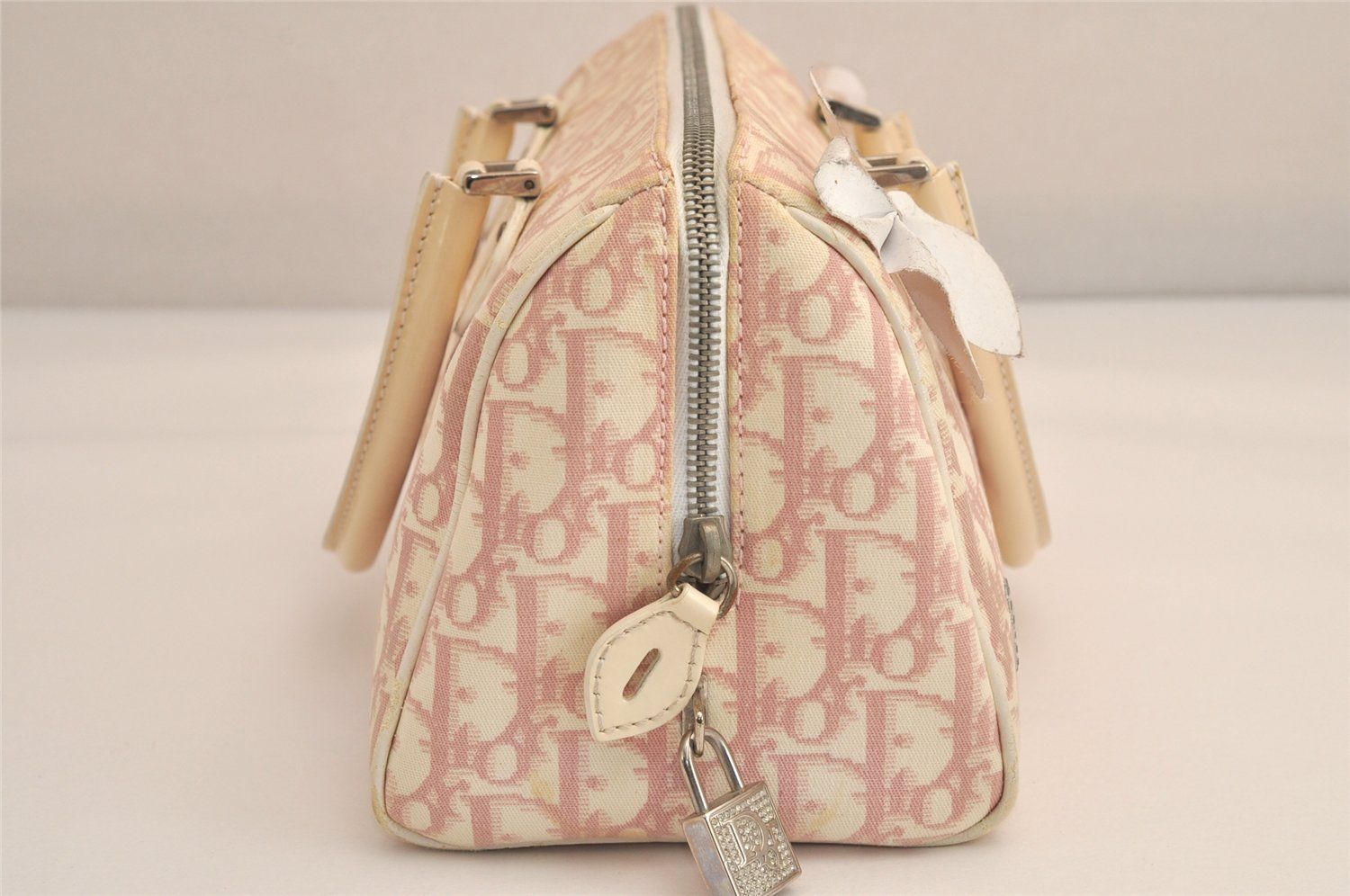 Christian Dior トロッター NO.2 クリア ハンドバッグ Christian Diorのクリアバッグ ChristianDior トロッター NO.2 クリア