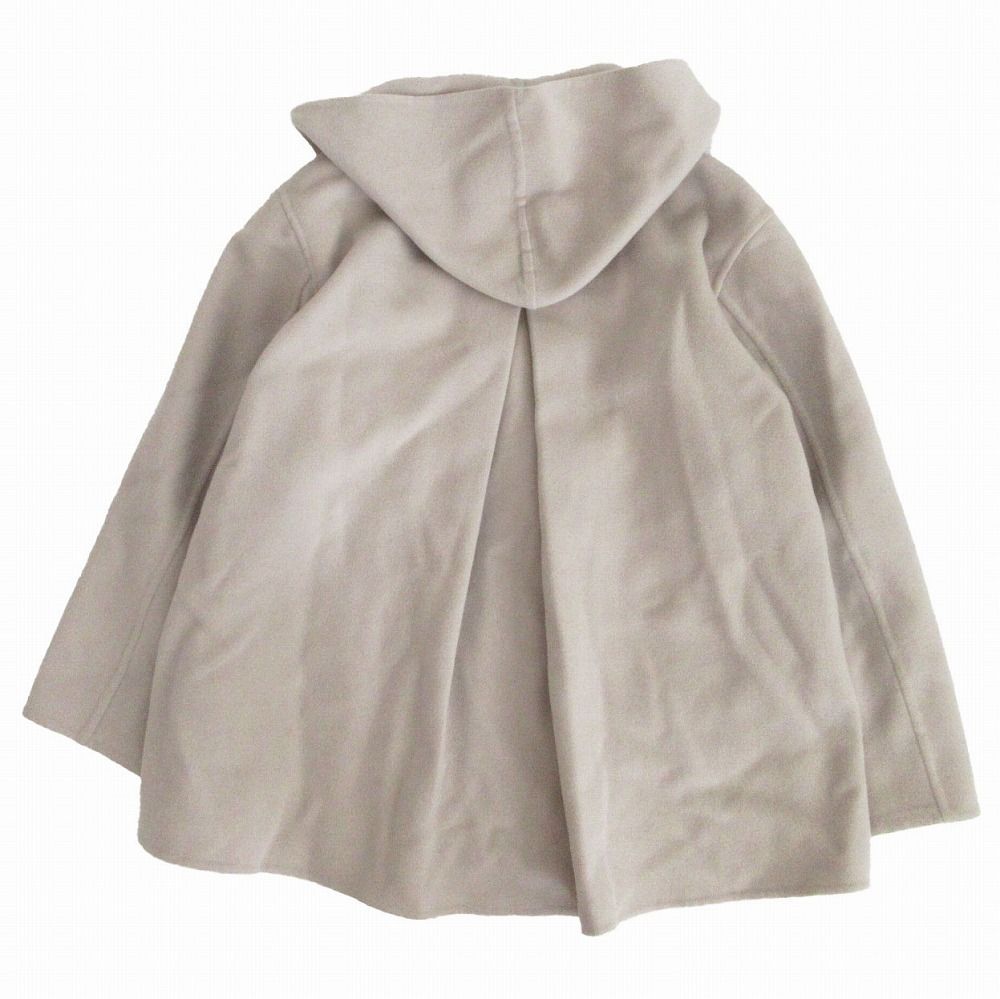 19aw MACPHEE マカフィー フーデッド ダブルブレスト コート