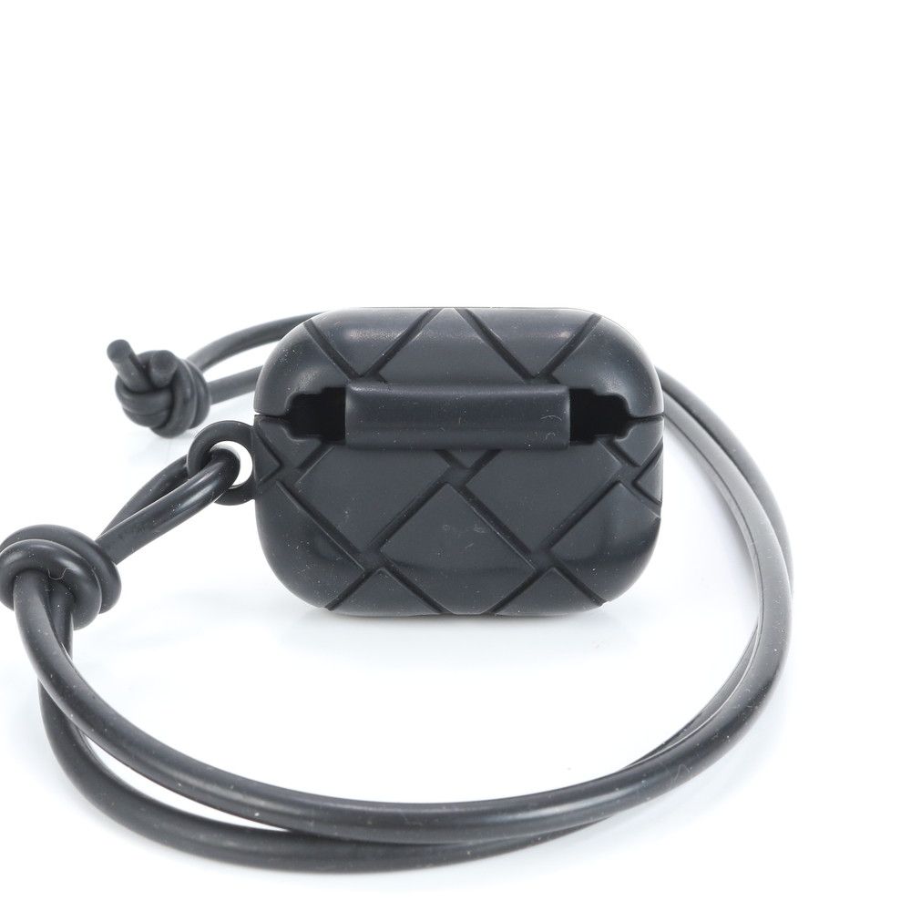 ボッテガヴェネタ イントレチャート ラバー AirPods ケース イヤホン アクセサリー ブラック 黒 メンズ レディース VEE CT29-5