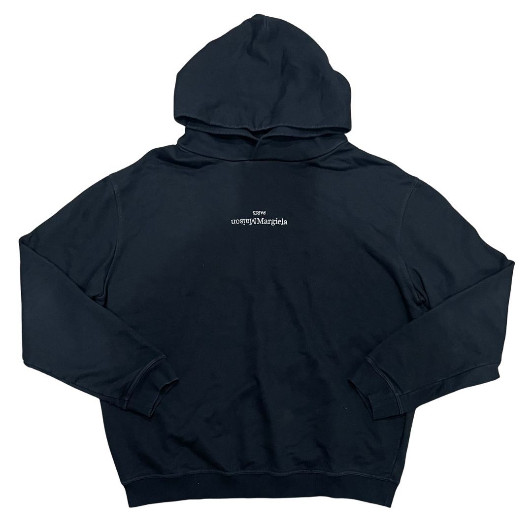 Maison Margiela ブラックパーカー サイズ48 (M) Maison Margiela Hoodie 48 Cotton Black S50GU167 S25503 Used