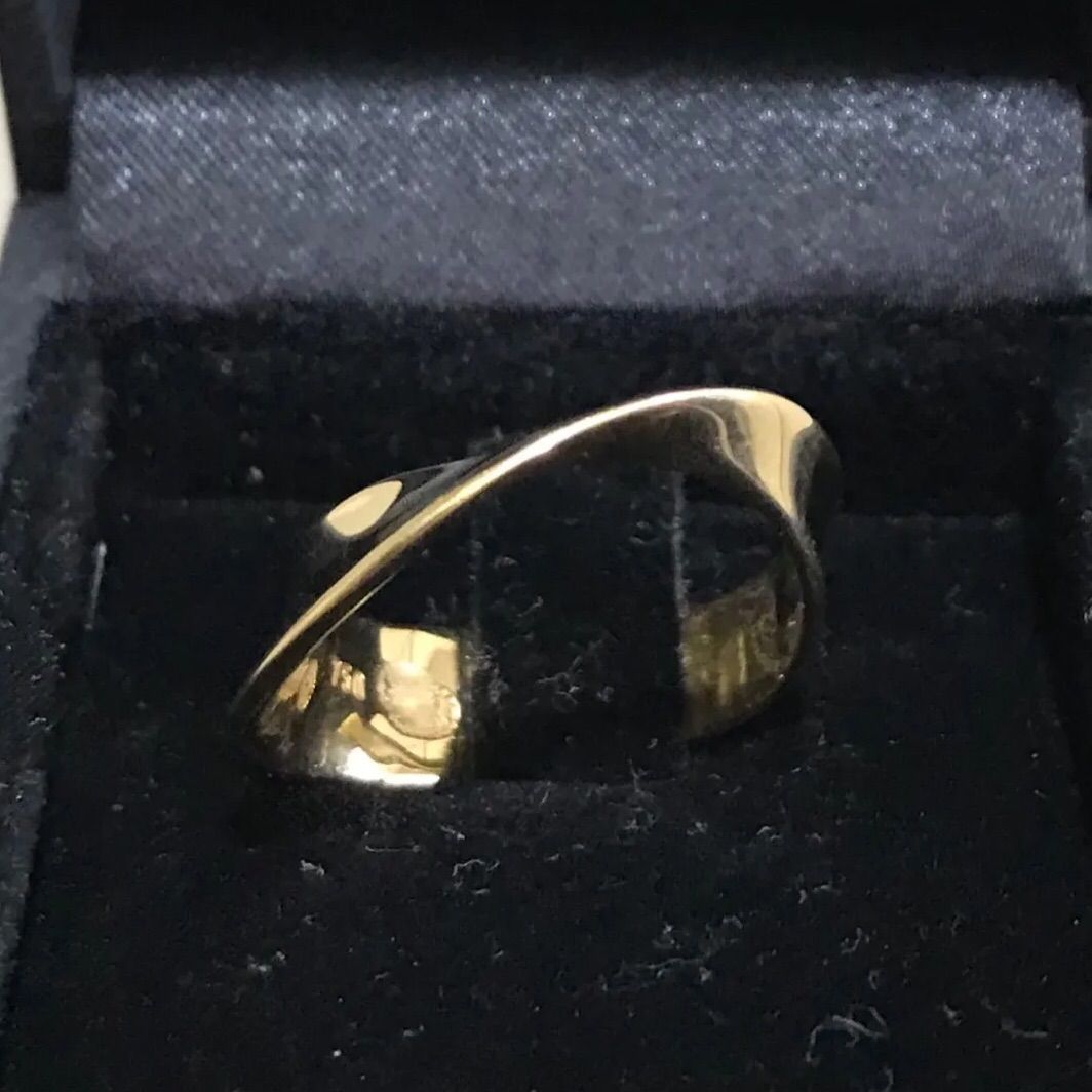 ジョージジェンセン18kメビウスMobiusリング900Georg Jensen