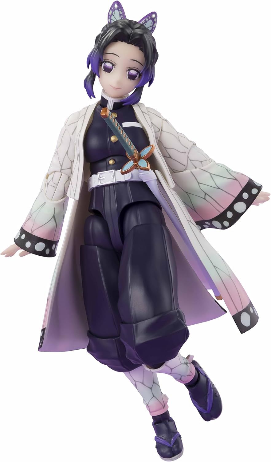 鬼滅の刃 PC-STUDIO 胡蝶しのぶ フィギュア 新品】 S.H.Figuarts 鬼滅の刃 胡蝶しのぶ 約130mm PVC&ABS製
