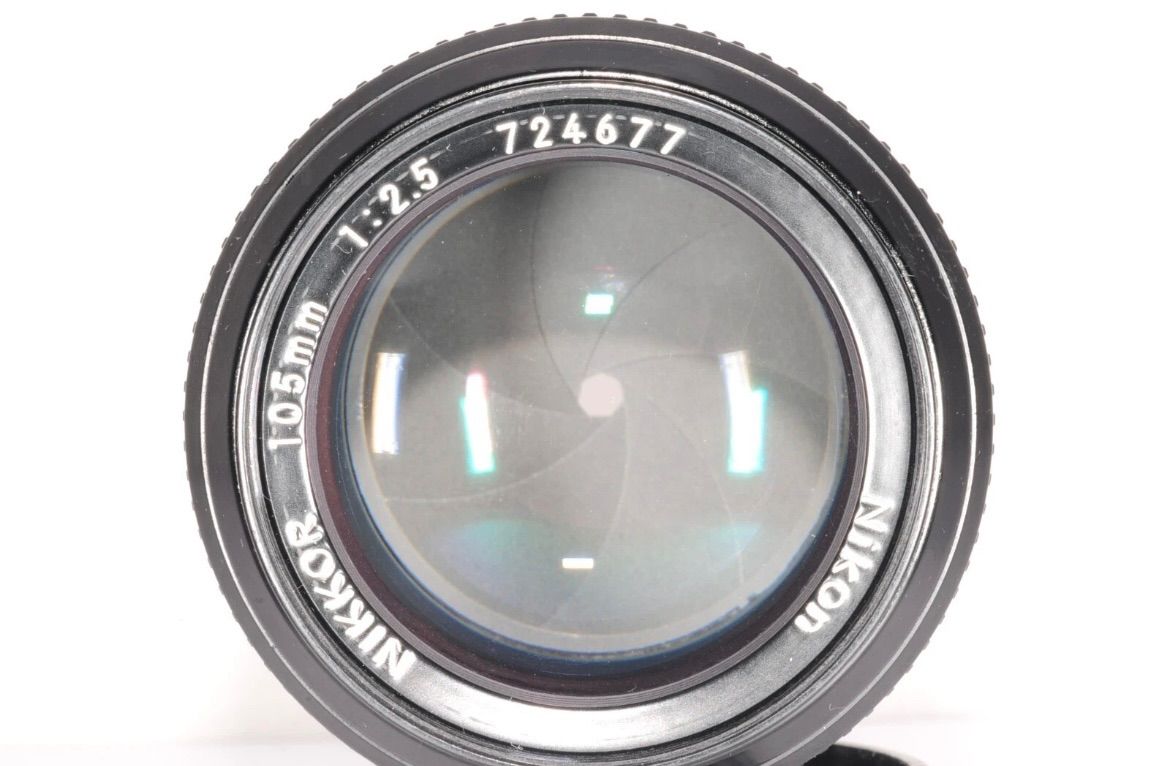 ニコン Nikon 非Ai Non-Ai NIKKOR 105mm F2.5 1:2.5 MF 2024