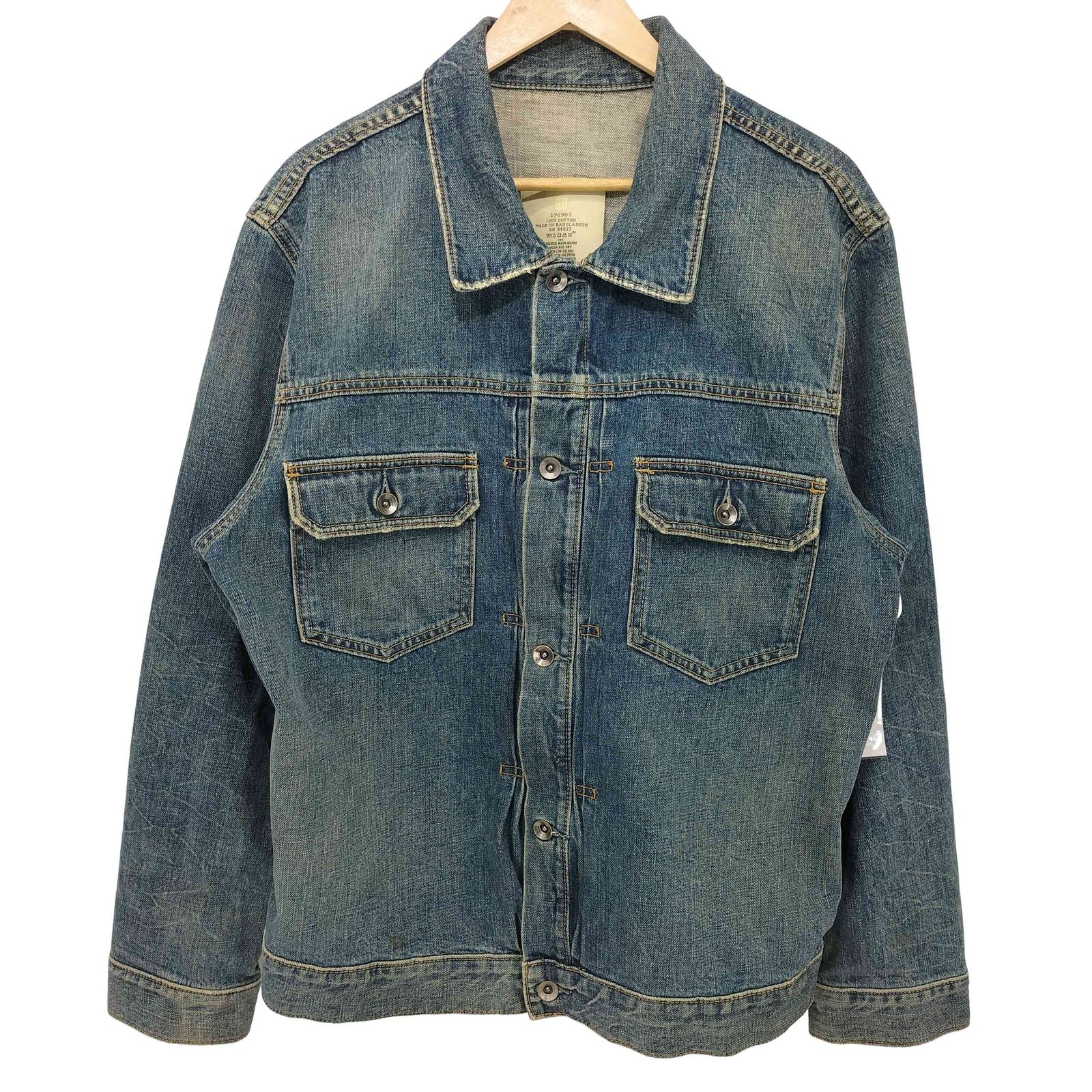 ギャップ Gap 2nd デニムトラッカージャケット メンズ import：XL