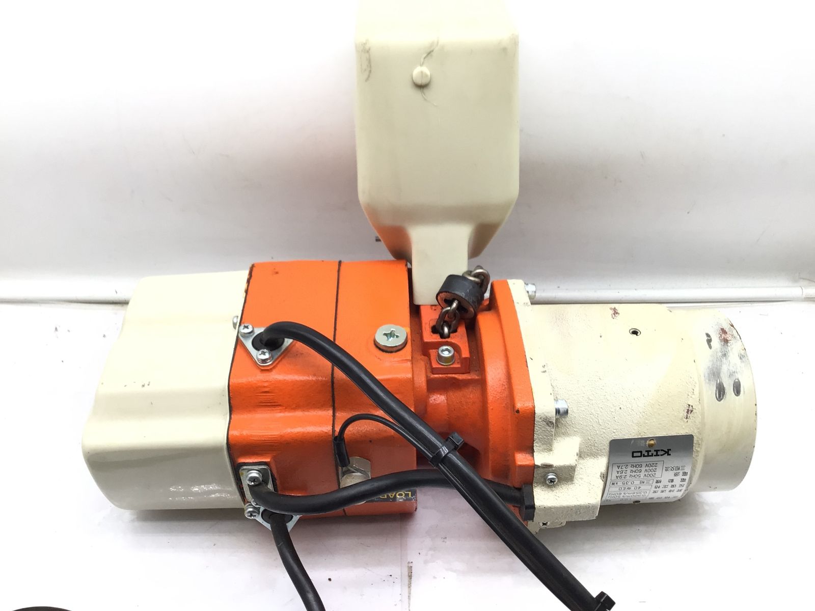 品 〇KITO|キトー 3相AC200V100kg電動チェーンブロックキトーセレクト1速形 2点ボタン EX10S ITN75GBL7RTE エコツール笠寺店 M02