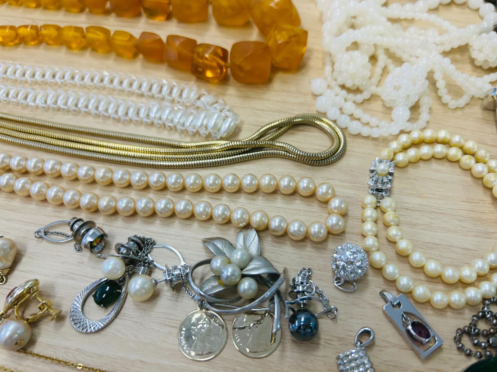 遺品整理　アクセサリー 遺品整理】アクセサリー ジュエリー まとめ売り - メルカリ