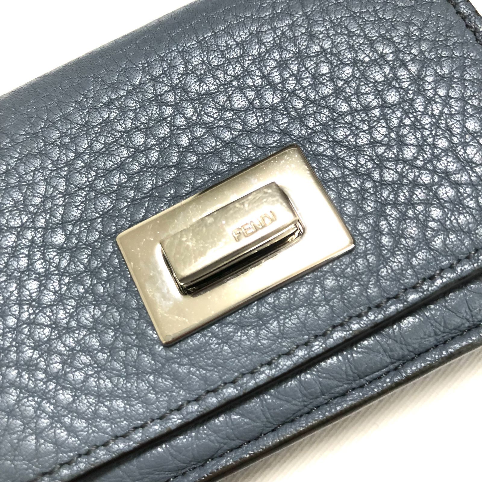 ⭐美品⭐FENDI ピーカブー マイクロ コンパクトウォレット 三 