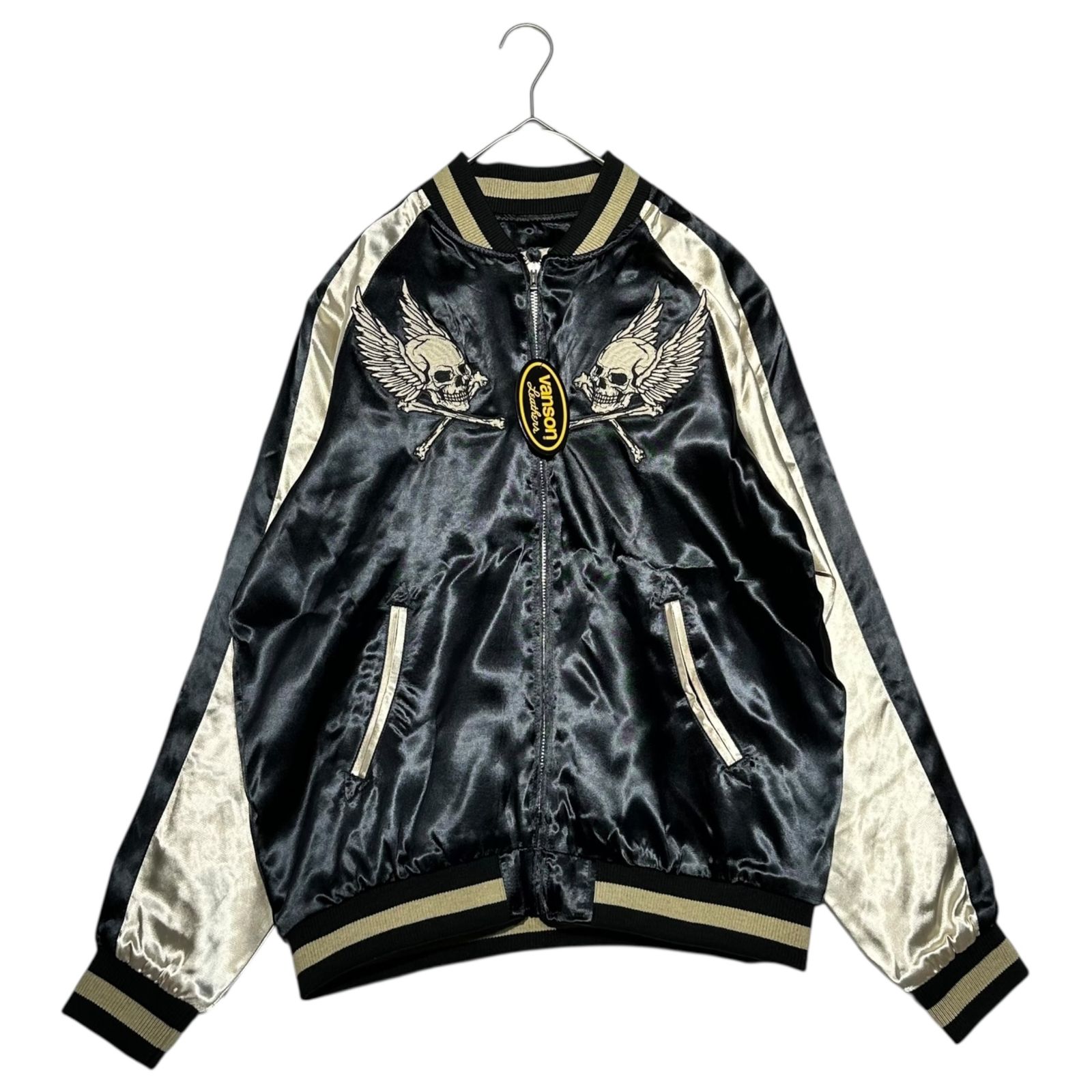VANSON(バンソン) Wing Skull Reversible Souvenir Jacket