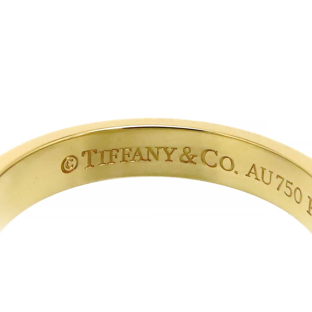 TIFFANY&Co. ティファニー ミルグレインバンドリング#7.5 A